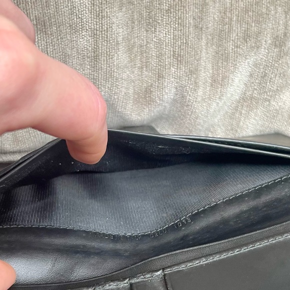 Christian Dior Oblique Vintage Saddle Wallet in Black - Excellent Condition! - Picture 11 of 16